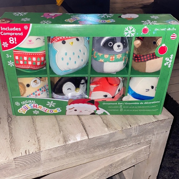 Squishmallows Holiday New 223 Squishmallows 4 Christmas Holiday Ornaments 8 Pack Poshmark